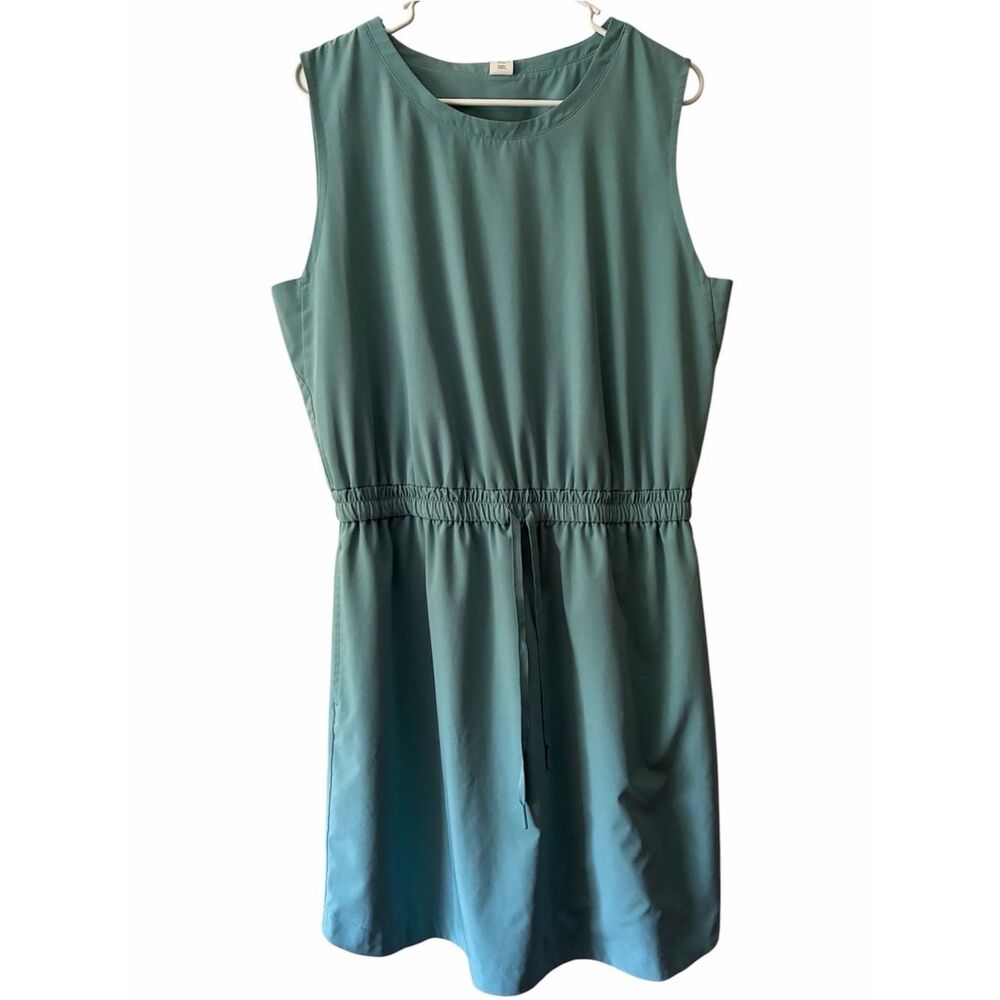 Xersion Sleeveless Teal Dress Women’s Large Lightweight Stretch Casual